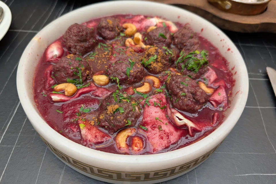 كباب حلبي بالكرز